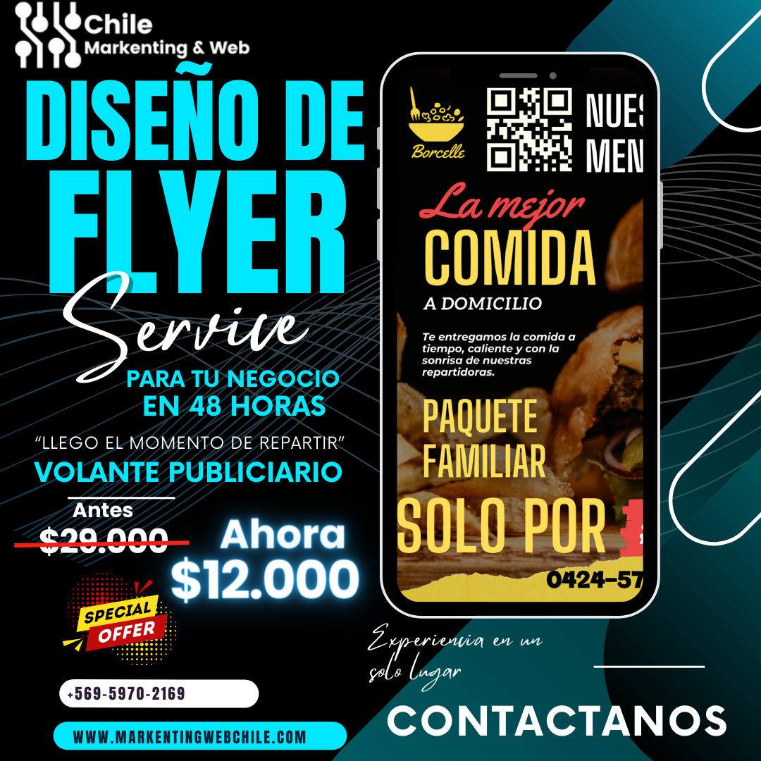 Diseño de Flyer o Volantes Publicitarios