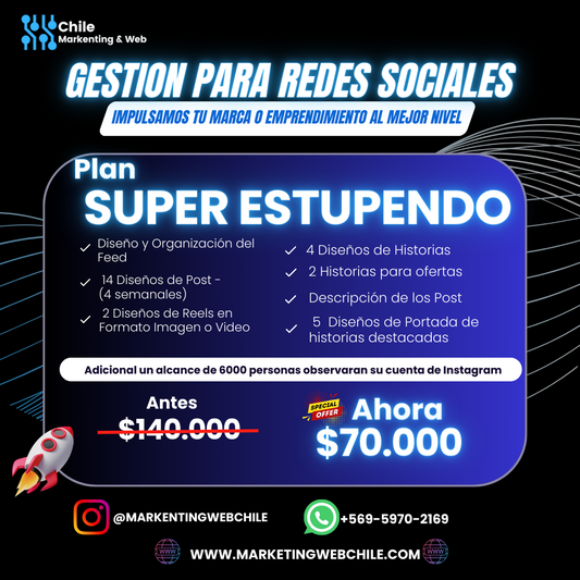 - Plan Super Estupendo de Diseños para Redes Sociales  Facebook & Instagram